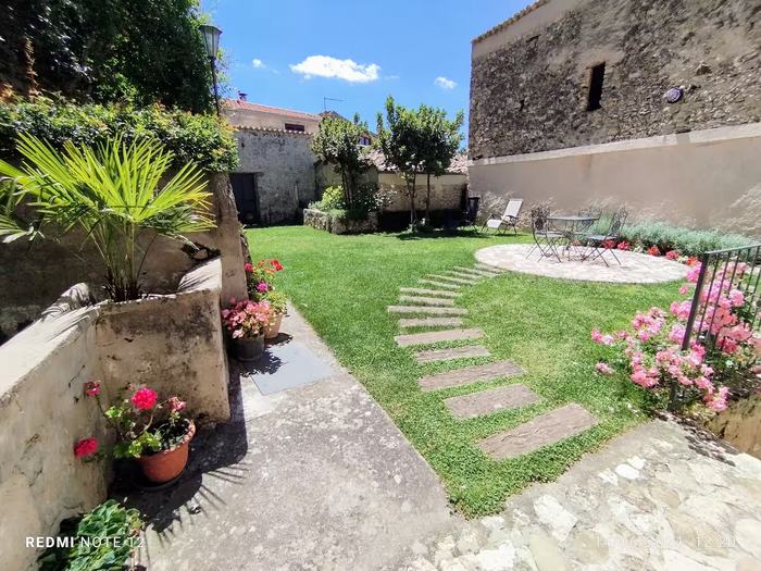 View of the garden