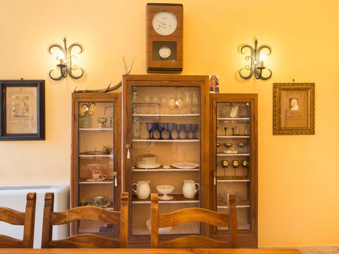 Antique furnishings of the living room