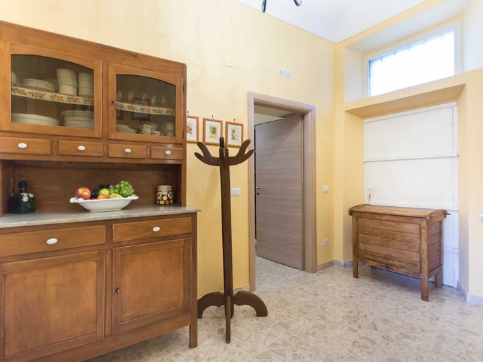 Antique furnishings of the living room